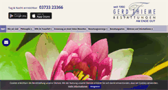 Desktop Screenshot of bestattungen-thieme.de